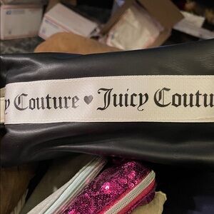Juicy Couture Black and White Clutch